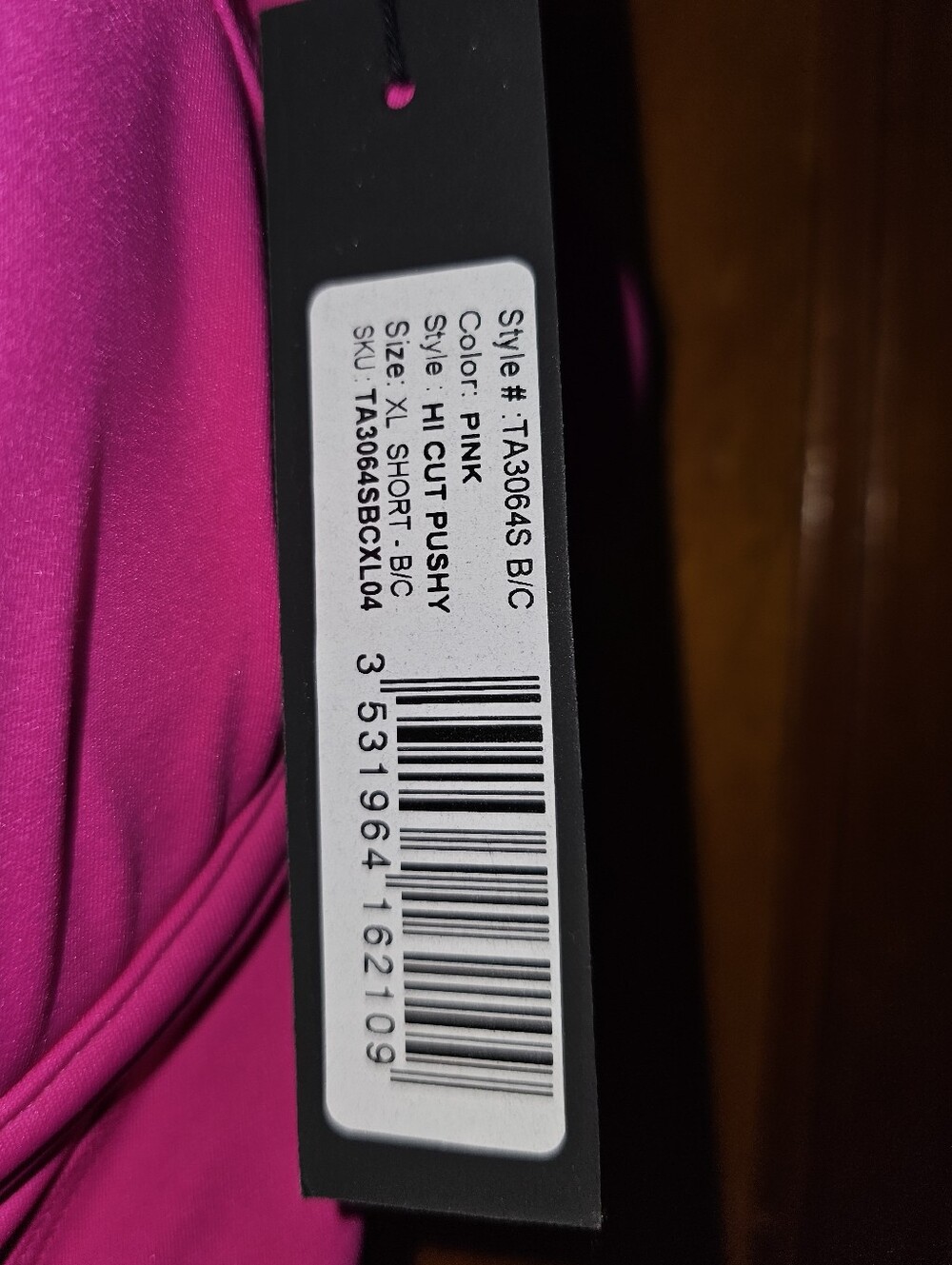 TA3 Pushy XL NWT - Picture 3 of 3
